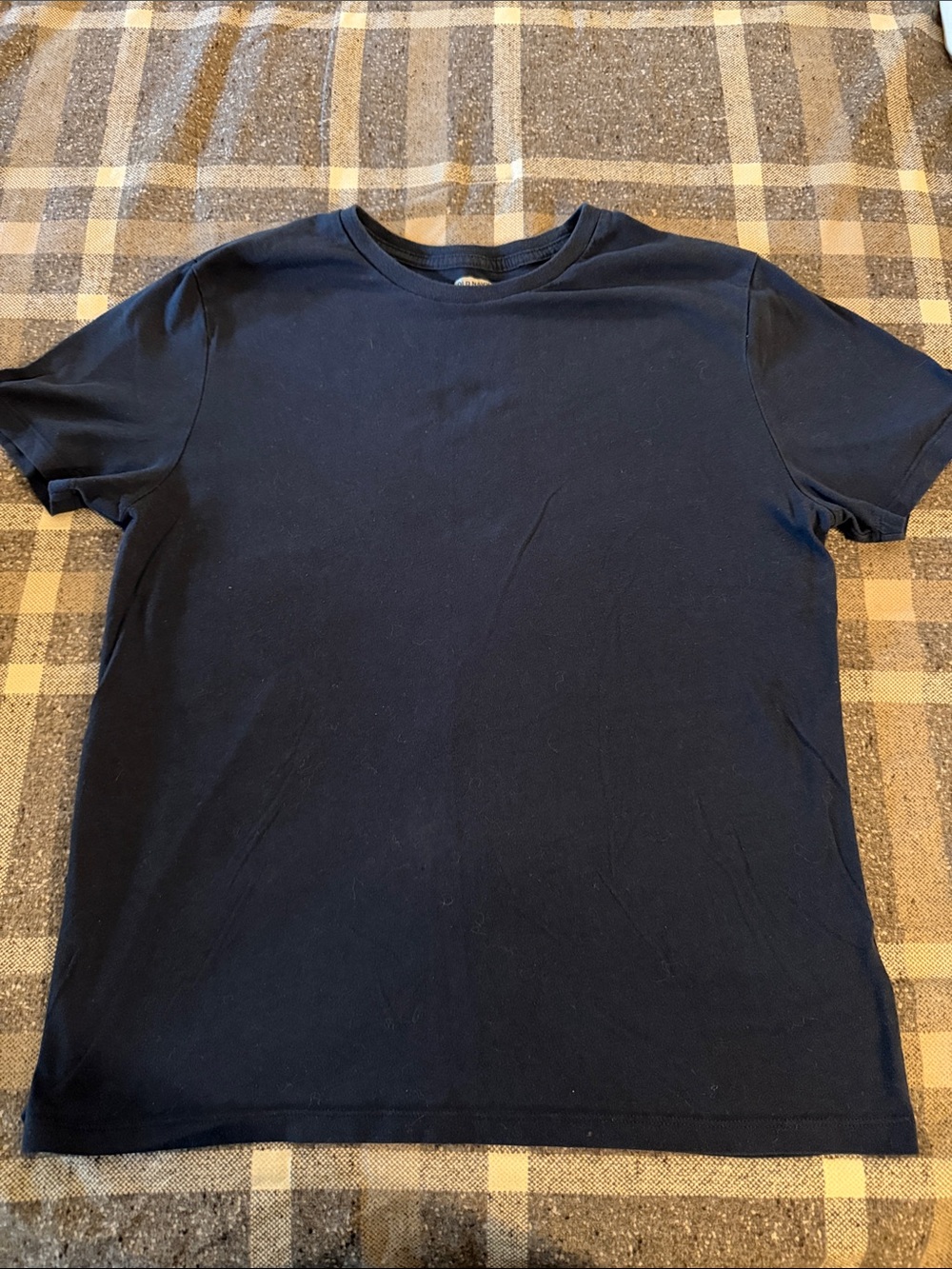 Old Navy Men's Short Sleeve Crew Tee - Navy Blue